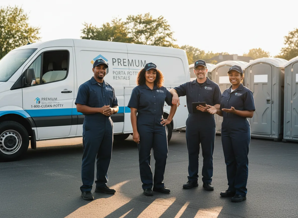 VIP Portable Toilets company in Wellington, IL